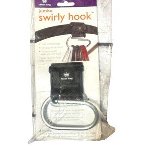 Think King Jumbo Swirly Hook for Strollers/Walkers